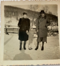 Male Arie s rodičmi v Tatrách