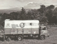 Avia car of the expedition by Kilimanjaro 