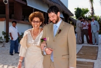 The wedding of son David in Mexico.
