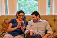 Photo of daughter Michelle and son David.

