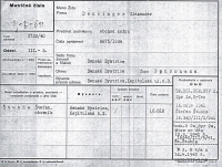 Doklad o arizaci rodinného obchodu z 16. 5. 1941