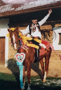 Josef Holcman v roce 1990