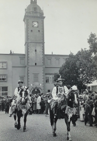 Jízda králů v Kyjově v roce 1956