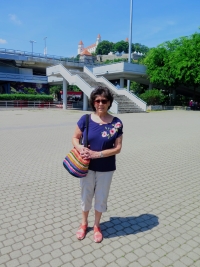 Dana in beloved Bratislava.

