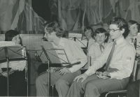 Miloslav Kloubek jako hráč dechovky 