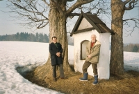 Jaroslav Šturma with his friend Prof. Colin Stevenson from England