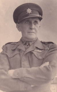 Uncle Colonel Václav Sláma, 1940s