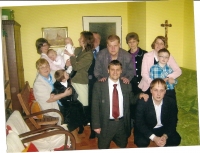 Jaroslav Šturma with family, 2018