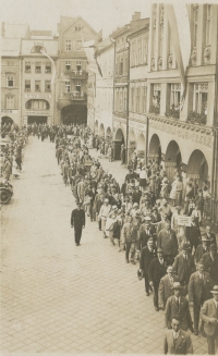 Trutnov červen 1929