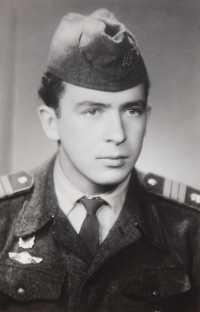 Zdeněk Zerzáň during his military service 