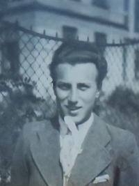 Jiří Parduba in his twenties