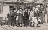 Prarodiče, rodiče a sourozenci Aleny Gecse, Eibenthal, r. 1961