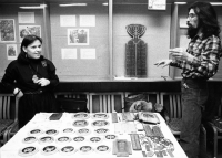 The first public sale of Mrs. and Mr. Ptaszek's products. 1990