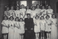 First Holy Communion, circa 1956
