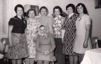 Sestry Mrázovy na zlaté svatbě rodičů