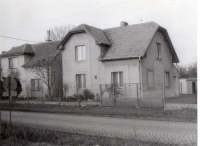 Hořiněves, house of the tailor Holman, 1987