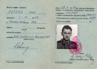 Blue booklet (Document of proof of incapacity for military service), 1961