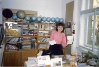 Alena Švandová jako učitelka na gymnáziu