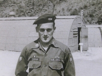 Milan Paumer jako voják US Army,  cca druhá polovina 50. let 20. století