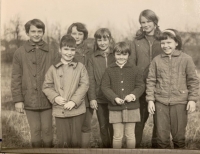 Společná fotka s kamarády