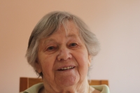 Veronika Veselská, natáčení pro Paměť národa, únor 2022