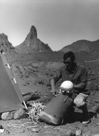 Alžírsko 1969, hora Savignon, pamětníkův mladší bratr Jiří Kyncl 