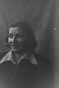 Mother Pavla Bauerová in the 1950s