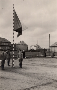 Sokolové na libereckém letním cvičišti, 1938