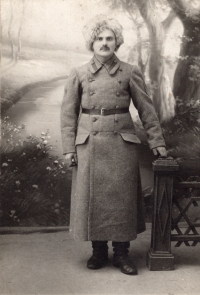 Martin Štryncl jako ruský legionář v roce 1920