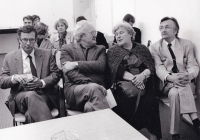 S kolegy psychoanalytiky ve Vídni, rok 1990