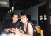Marie Čovejová se svým manželem Gejzou po roce 2000