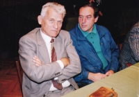 S trenérem Zbrojovky Brno a později také olympijské reprezentace Františkem Havránkem, 80. léta 20. století