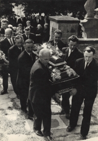 Funeral of Jaroslav Zářecký, 1970