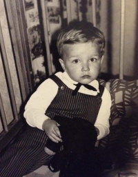 Jan Vondráček v dětství