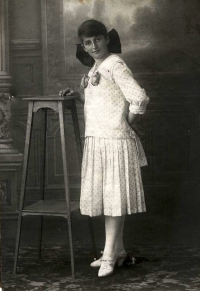 Zdena during WW2 in Auschwitz