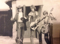 Jan Vondráček s jeho kapelou na gymnáziu
