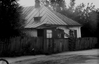 The house where the family lived in Zhytomyr in the USSR