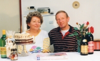 Manželé Falářovi v 90. letech 