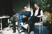 Miloš Rejchrt (vlevo) a François Brélaz (vpravo), 1990