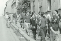 Nejzdařilejším počinem HM byl pochod do Havlíčkovy Borové, 29. července 1989