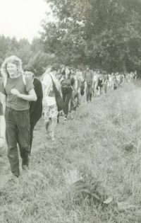 Do pochodu Havlíčkovy mládeže se v roce 1989 zapojila více než stovka účastníků
