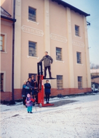 The first group of Sonnentor employees in the Czech Republic in 1997.
