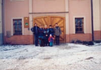 První skupina zaměstnanců firmy Sonnentor v České republice v roce 1997