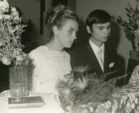 Svatba Ilony Sukové a Jaromíra Zimy, 1973