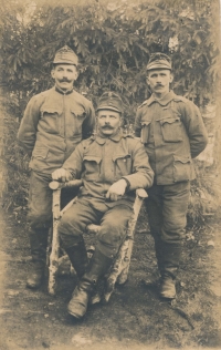 The grandfather Rada, the First World War period 