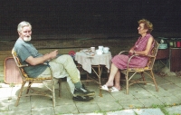Milena Tesařová s manželem Oldřichem