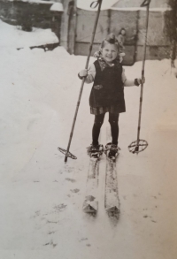 Stanislava Paulíčková jako malá dívka