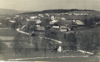 Village Pěkná, 1940s