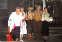 Rodiče pamětnice ve skautském, 1992