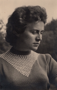 Milena Hercíková v 50. letech